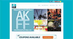 Desktop Screenshot of abbotkinneyfirstfridays.com